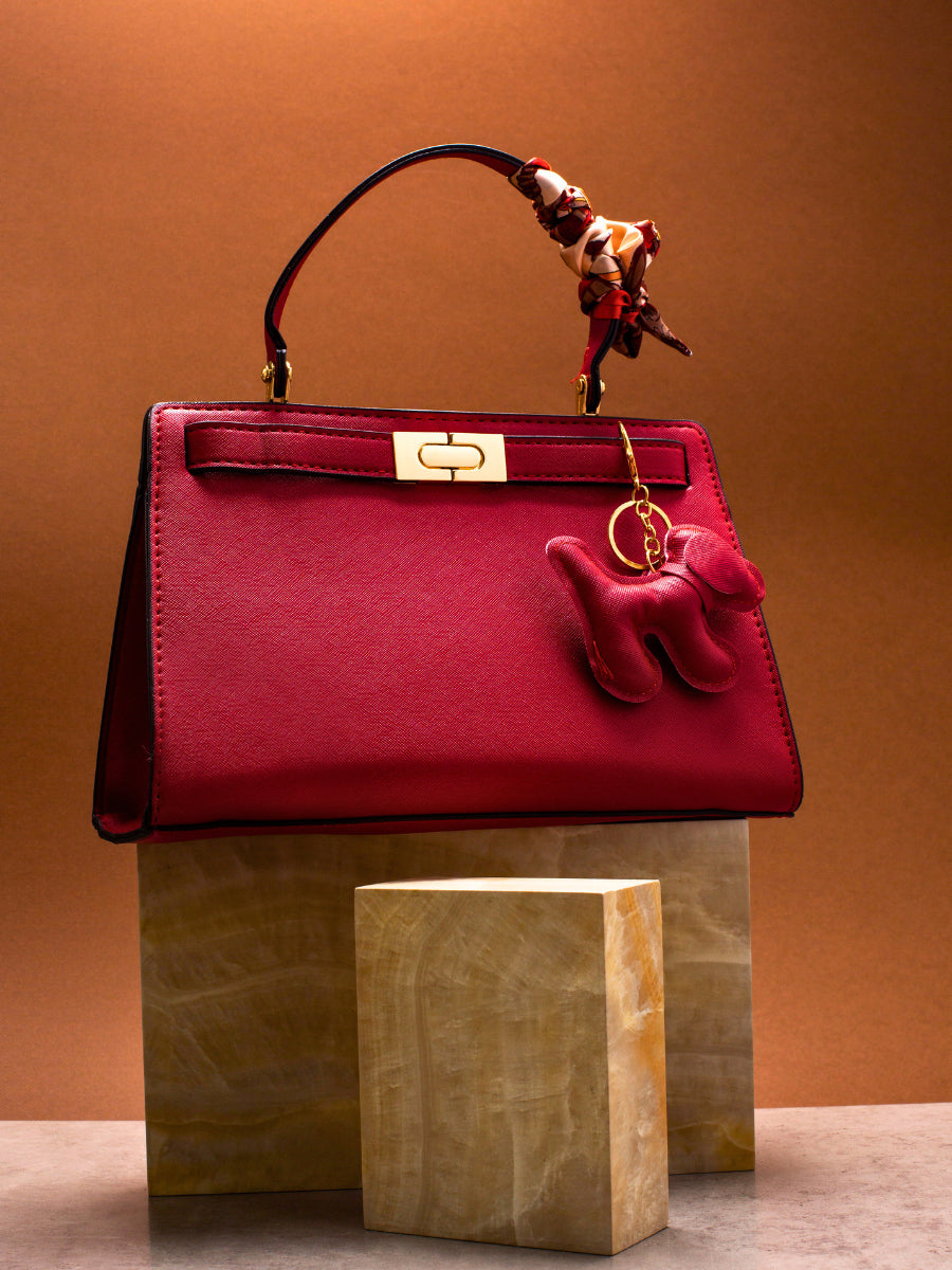 "Borsa di Lusso" Cherry-Red
