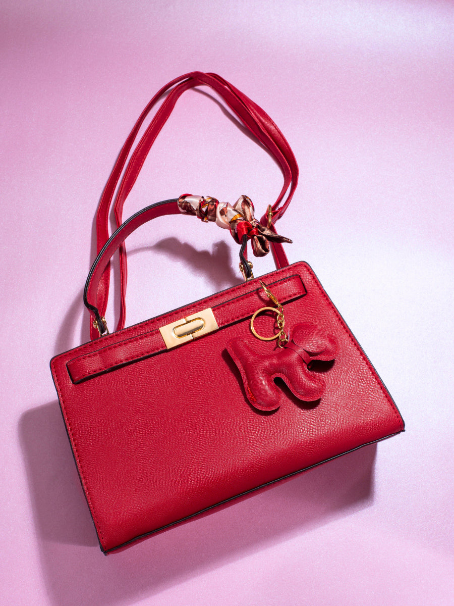 "Borsa di Lusso" Cherry-Red